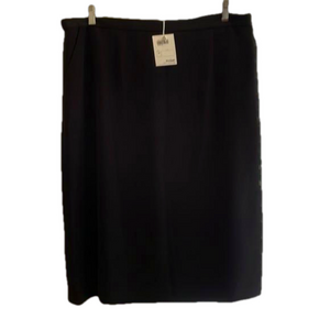 European Black Skirt Size 52 NWT